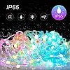 Гірлянда Smart роса RGB, з пультом керування, 10 м, 100 Led, USB, Bluetooth, керування телефоном, фото 8