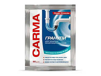 Засіб для чищення труб 60г з холодною водою ТМ Carma BP