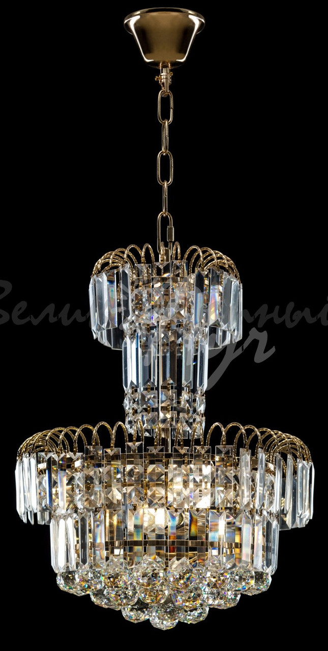 Кришталева люстра 6745/3+2 (FG), фото 1