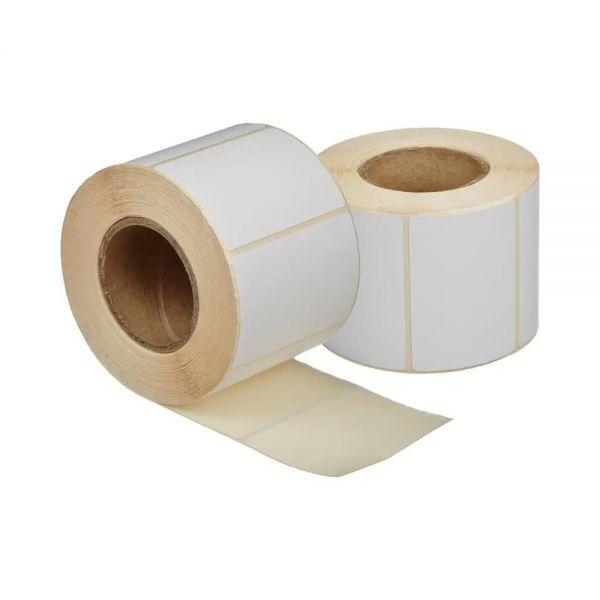 Термоетикетики 40х25мм рулон 200 шт Ukrmark 900519 білий матовий 200, фото 1