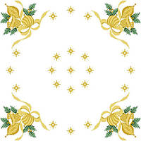 Заготовка для вишивання скатертини ТР-147 Дзвіночки Барвиста Вишиванка