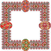 Заготовка для вишивання ТР-262 Великодня скатертина Барвиста Вишиванка