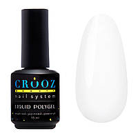 Crooz Рідкий полігель Liquid Gel №01 для нігтів, 15мл