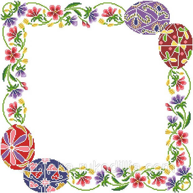 Заготовка для вишивання ТР-242 Великодня скатертина Барвиста Вишиванка