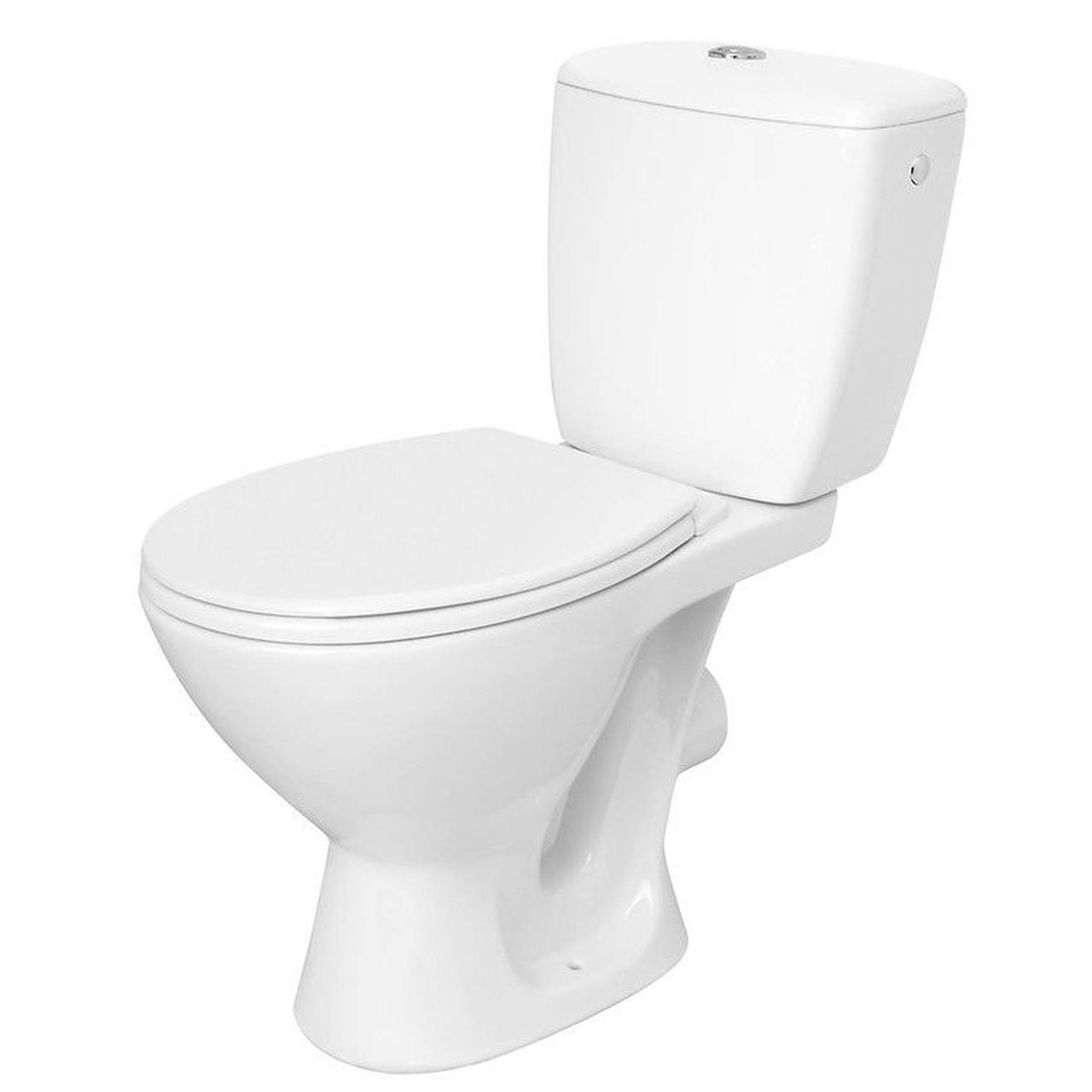Компакт Cersanit 206 KASKADA К010 3/6 с крышкой полипропилен