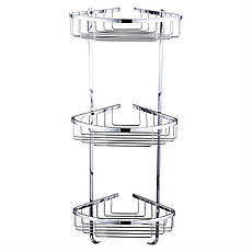 Полочка тройная угловая TOPAZ 4134