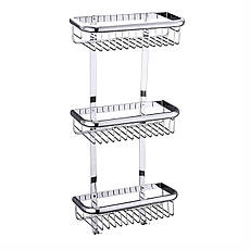 Полочка прямая тройная TOPAZ 4103