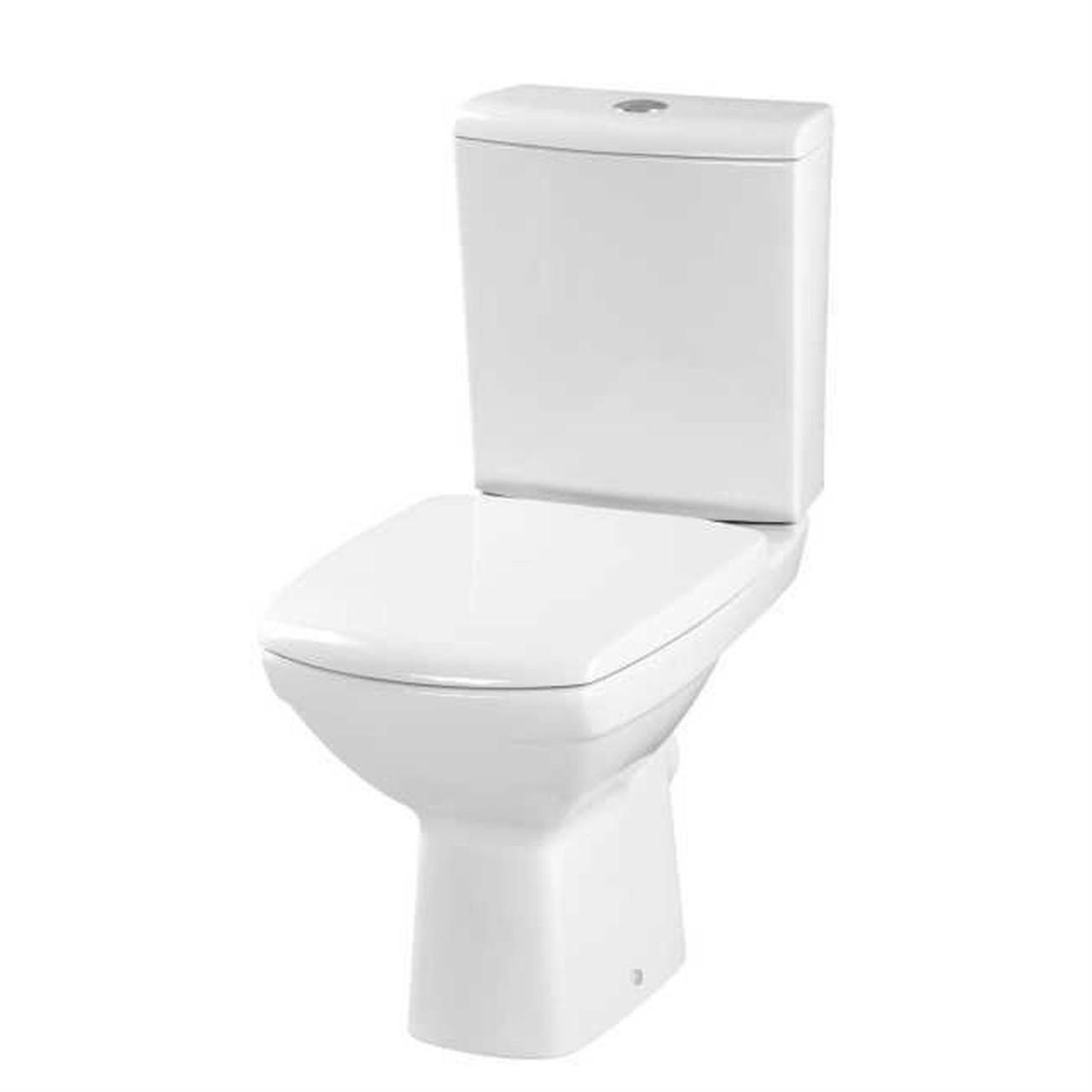Компакт Cersanit 559 CARINA CLEAN ON 011 3/5л. низ., гориз., компл. с крышкой LIFT