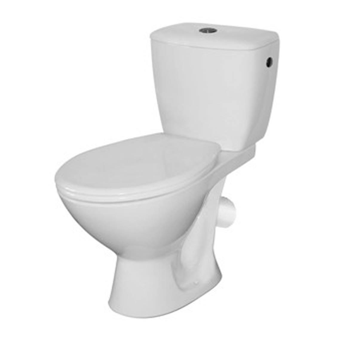 Компакт Cersanit 769 KORAL 031 3/6 с крышкой полипропилен с металлическим креплением