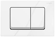 Кнопка змиву для інсталяції MEXEN FENIX 10 XS WHITE GLOSSY *