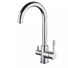 Смеситель на две воды Frap F4352, хром