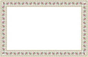 Заготовка для вишивання Скатертини ТР-042 Рожеві троянди (велика) Барвиста Вишиванка