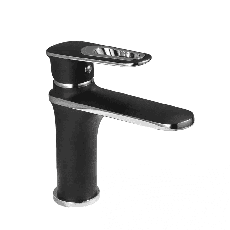 Смеситель для умывальника Frap F1049-6, черный/хром