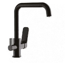 Смеситель для кухни Frap F4362 на две воды черный