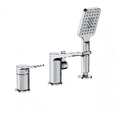 Смеситель для ванны на борт Frap F1161, хром.