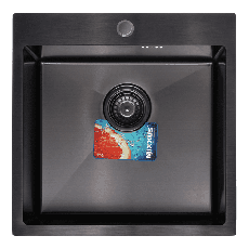 Мойка Mixxus Черная MX5050-200x1.0-PVD (MX0578)