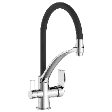 Смеситель для кухни Frap F4369 на две воды