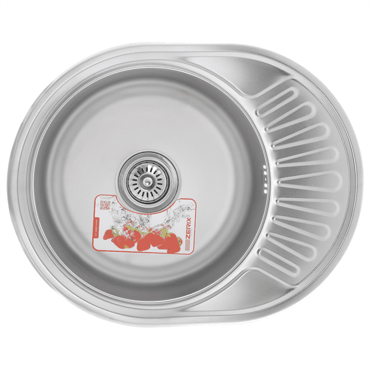 Мойка кухонная Zerix Z5745-06-180D (decor) (ZX1591), фото 1