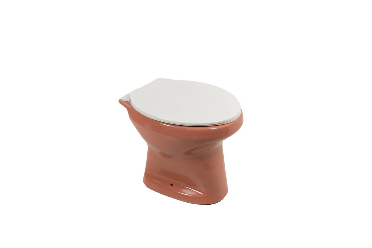 Унитаз дачный D-coral 46.5*37.0*35.0 коралловый ( А0055274 )