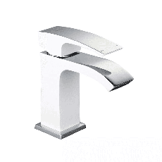 Смеситель для умывальника GAPPO G1007-8, белый/хром