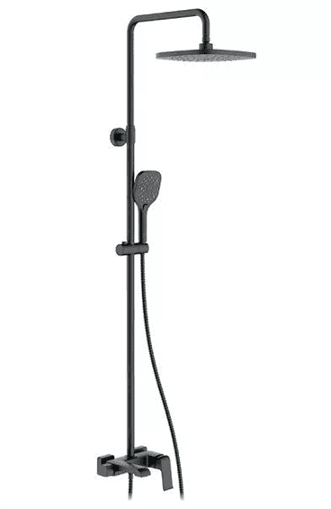 Душевая система GAPPO G2450 излив - переключатель на лейку, 3-функции, черный