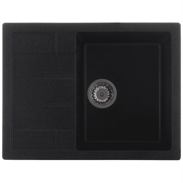Мойка кухонная Zerix ZS-6550S-13 Графитная (ZX4545), фото 1
