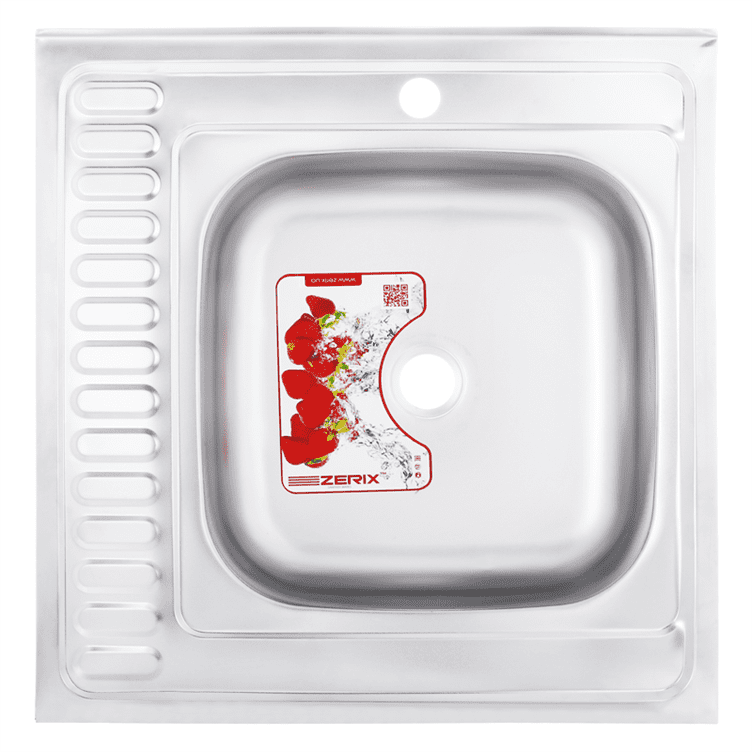 Мойка кухонная Zerix Z6060R-06-160P (POLISH) (ZS0588), фото 1