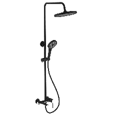 Душевая система GAPPO G2403-6, черный/хром