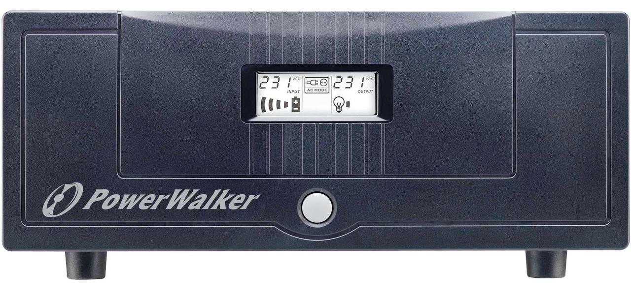 Інвертор 1200VA PowerWalker PSW (10120215) чиста синусоїда, зовнішній акумулятор