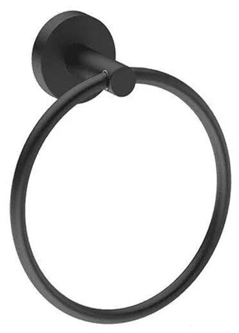 Полотенцедержатель Frap F30204, нержавеющая сталь, черный, фото 1