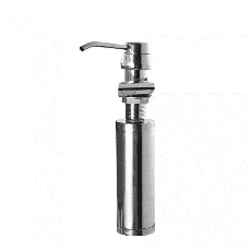 Дозатор для мыла Frap F405, встраиваемый в мойку, хром, 150 мл