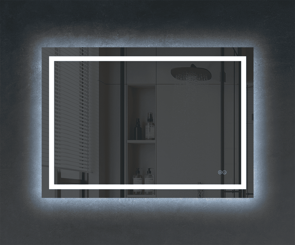LED зеркало - 335+ - 70*90 /90*70 подсветка + антизапотевание ( А0054900 )