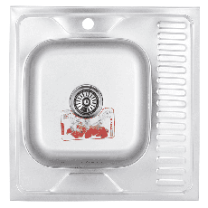 Мойка кухонная Zerix Z6060L-06-160P (POLISH) (ZS0584)