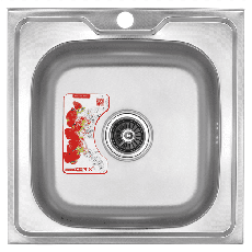 Мойка кухонная Zerix Z5050-06-160MD (micro decor) (ZS0581)