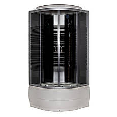 Гідромасажний бокс 95 BF JK Black Line 90х90х217 глибокий піддон