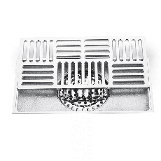 Трап для душа GAPPO G82050, латунь, 100х200 мм, хром