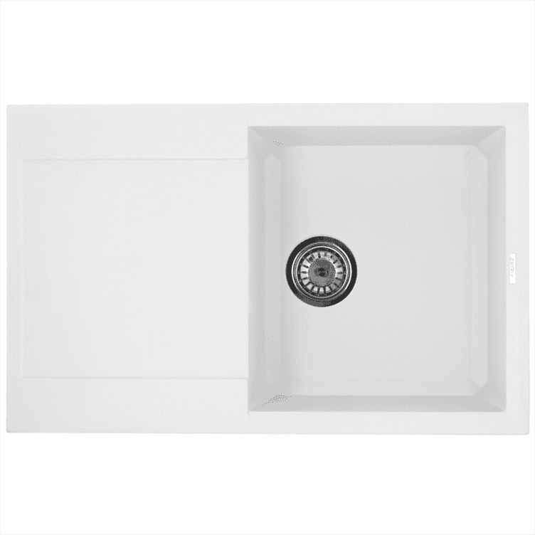 Мойка кухонная Zerix ZS-7950S-01 Белая (ZX4579), фото 1