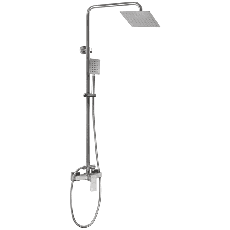 Душевая колонна со смесителем из нерж.стали SUS304 Mixxus KUB-003-J (MI5866)