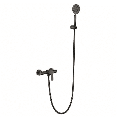 Смеситель для душа Zerix DAX-003 Black с нерж. стали SUS304 (ZX4813)