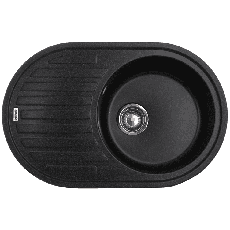 Мойка кухонная Zerix ZS-7750R-13 Графитная (ZX4561)