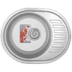 Мойка кухонная Haiba 57x45 (decor) (HB0644)