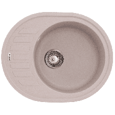 Мойка кухонная Zerix ZS-6250R-06 Бежевая (ZX4549)