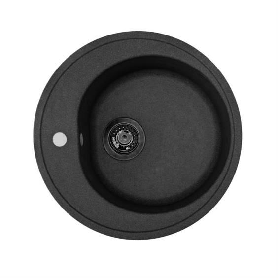 Мойка гранитная 51D черная NEW ( А0055361 )