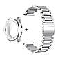 Комплект для годинника Xiaomi Watch S3 сріблястий (чохол + ремінець Rolex design 22 мм), фото 3