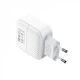 Home Charger 20W PD QC3.0 Borofone BA46A — White, фото 3