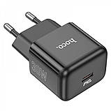 Home Charger 30W PD Hoco N32 Glory — white, фото 4