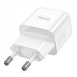 Home Charger 30W PD Hoco N32 Glory — white, фото 7