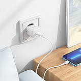 Home Charger 30W PD Hoco N32 Glory — white, фото 8