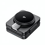 Wireless Charger 3 in 1 — Wiwu Wi-W028  — Black, фото 4