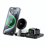 Wireless Charger 3 in 1 — Wiwu Wi-W028  — Black, фото 5
